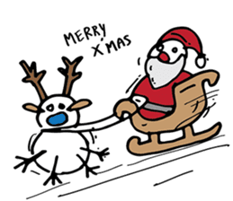 Merry Christmas with Snowy and Friends sticker #14171556