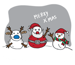 Merry Christmas with Snowy and Friends sticker #14171559