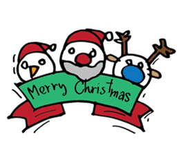 Merry Christmas with Snowy and Friends sticker #14171562