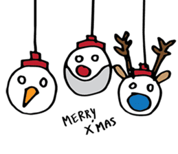 Merry Christmas with Snowy and Friends sticker #14171569