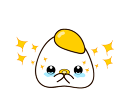 chick? Fried egg? sticker #14172233