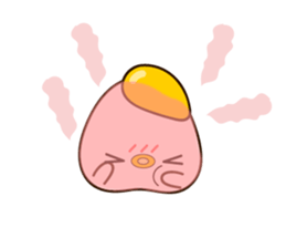 chick? Fried egg? sticker #14172236