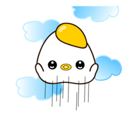 chick? Fried egg? sticker #14172244