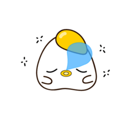 chick? Fried egg? sticker #14172251