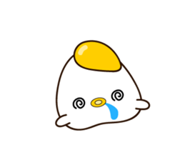 chick? Fried egg? sticker #14172263
