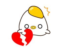 chick? Fried egg? sticker #14172264