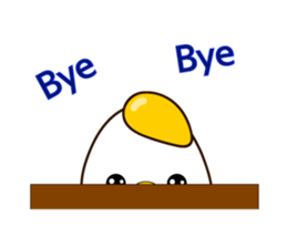 chick? Fried egg? sticker #14172269