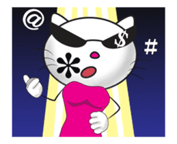 Sweetheart Cat - animated sticker sticker #14172624