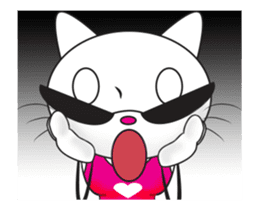 Sweetheart Cat - animated sticker sticker #14172630