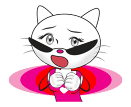 Sweetheart Cat - animated sticker sticker #14172632
