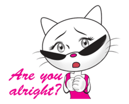 Sweetheart Cat - animated sticker sticker #14172643