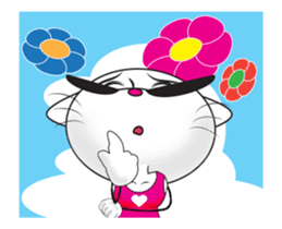 Sweetheart Cat - animated sticker sticker #14172644