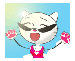 Sweetheart Cat - animated sticker sticker #14172645