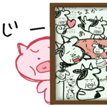 Pig. pig. pig. sticker #14172711