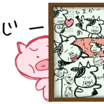 Pig. pig. pig. sticker #14172711