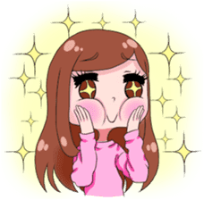 Daily life of doodle girl sticker #14172905