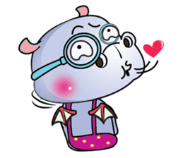 Hybrid Dragon Hippo Vol. 3 sticker #14172969