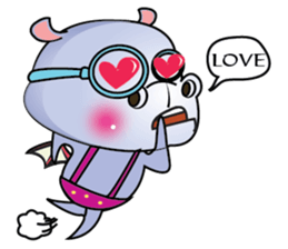 Hybrid Dragon Hippo Vol. 3 sticker #14172980