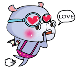 Hybrid Dragon Hippo Vol. 3 sticker #14172980