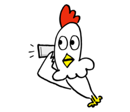 Reaction chicken sticker #14173252