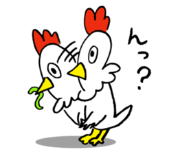 Reaction chicken sticker #14173254