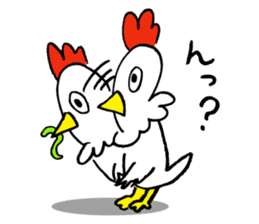 Reaction chicken sticker #14173254
