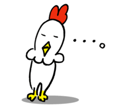 Reaction chicken sticker #14173255