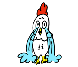 Reaction chicken sticker #14173260