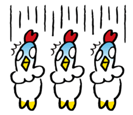 Reaction chicken sticker #14173262
