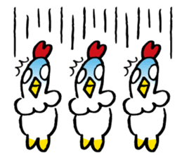 Reaction chicken sticker #14173262