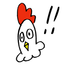 Reaction chicken sticker #14173267