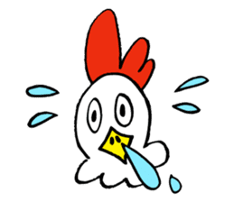 Reaction chicken sticker #14173269