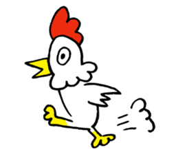 Reaction chicken sticker #14173273