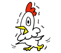 Reaction chicken sticker #14173276