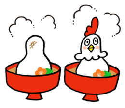 Reaction chicken sticker #14173282
