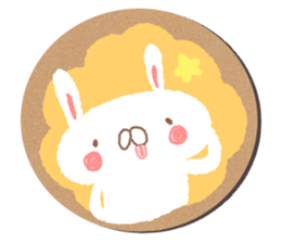 coaster sticker.Cute animals sticker #14173526