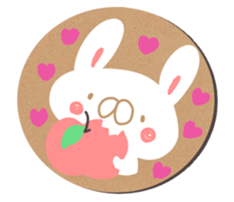 coaster sticker.Cute animals sticker #14173528