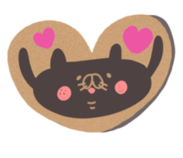 coaster sticker.Cute animals sticker #14173551