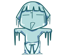 Green Hair Wild Girl sticker #14173687