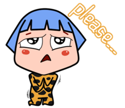 Green Hair Wild Girl sticker #14173699