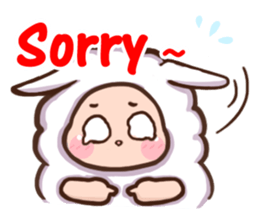 Lovely Sheep ~Diary sticker #14174249