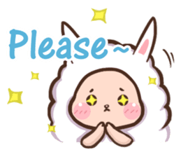 Lovely Sheep ~Diary sticker #14174261