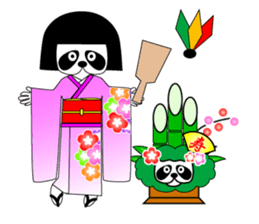 okappanda chan NEW YAER sticker #14174291