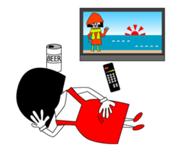 okappanda chan NEW YAER sticker #14174306