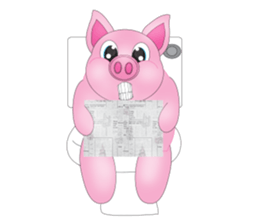 Pig Sam sticker #14174790