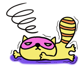 Strange raccoon4 sticker #14174841