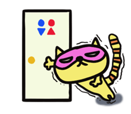 Strange raccoon4 sticker #14174842