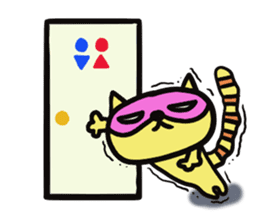 Strange raccoon4 sticker #14174842