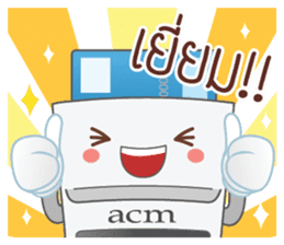 ACM Wallet Thailand sticker #14175720