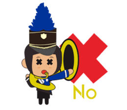 We're Marching Band Team (ENGLISH) sticker #14176661